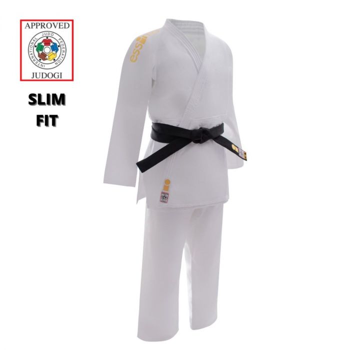 Essimo - "Slim Fit" IJF Approved Gold Judogi