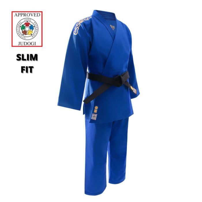 Essimo - "Slim Fit" IJF Approved Gold Judogi